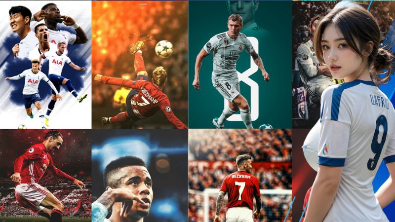 Hình Ảnh sắc nét, mang trọn không khí sân cỏ