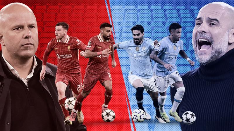 Kết quả bóng đá ngoại hạng Anh Manchester City vs Liverpool