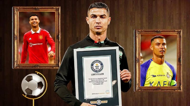 Một số kỷ lục mà Ronaldo đã đạt được hiện nay